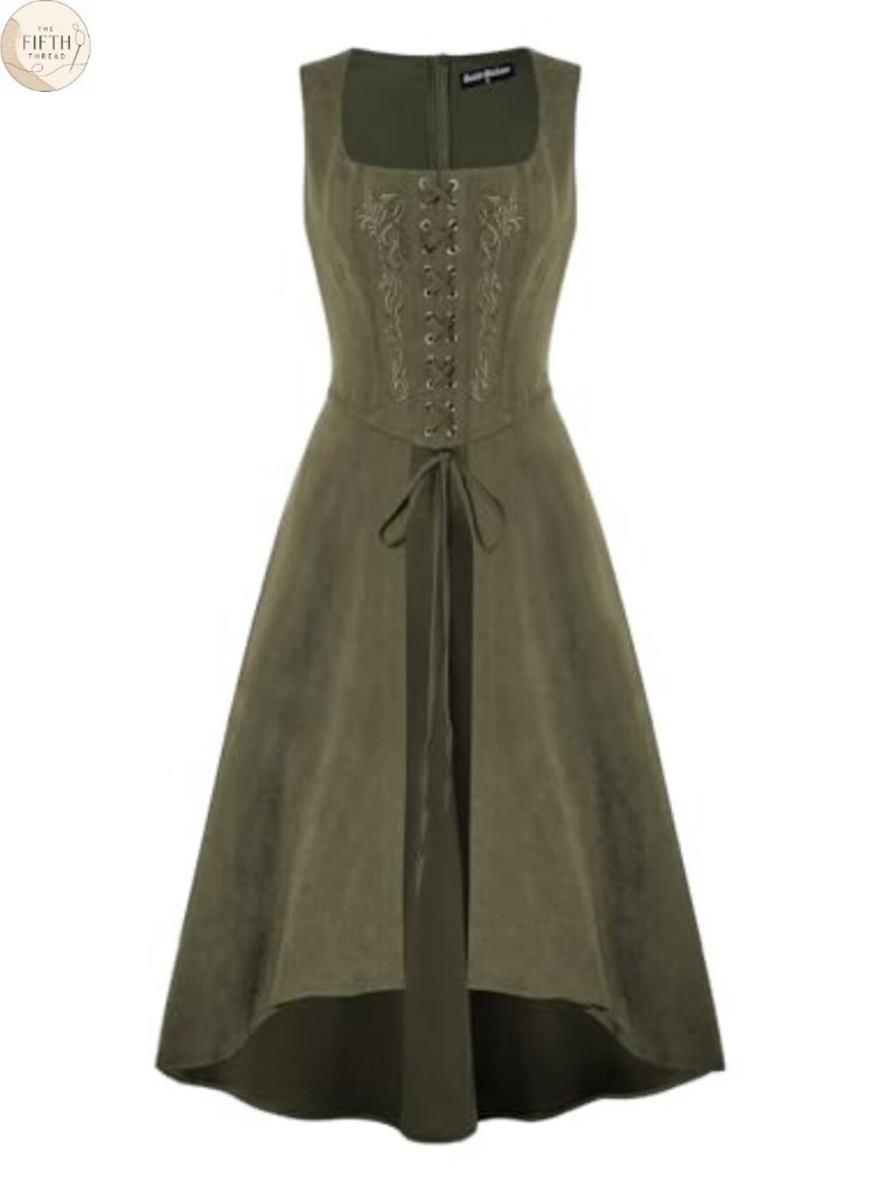 Renaissance Overdress Costume Women Medieval Pirate Dress